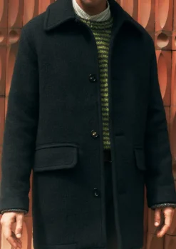 TOAST Single Breasted Car Coat- Coats & Jackets