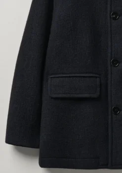 TOAST Single Breasted Car Coat- Coats & Jackets