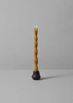 TOAST Skar Organics Beeswax Twist Dinner Candle- Candles & Holders