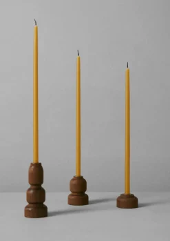 TOAST Skar Organics Slim Beeswax Dinner Candle Set- Candles & Holders