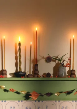 TOAST Skar Organics Slim Beeswax Dinner Candle Set- Candles & Holders