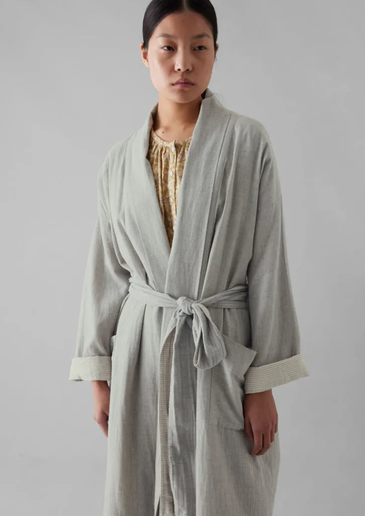 TOAST Soft Double Faced Cotton Gown-Women Gowns|Nightwear