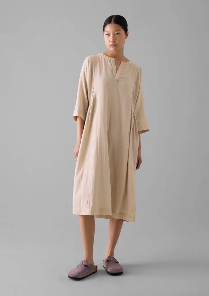 TOAST Soft Double Faced Cotton Nightdress-Women Nightwear