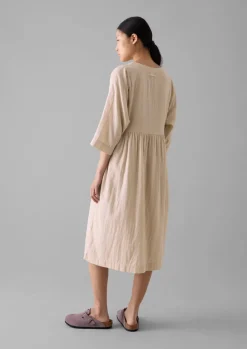 TOAST Soft Double Faced Cotton Nightdress-Women Nightwear