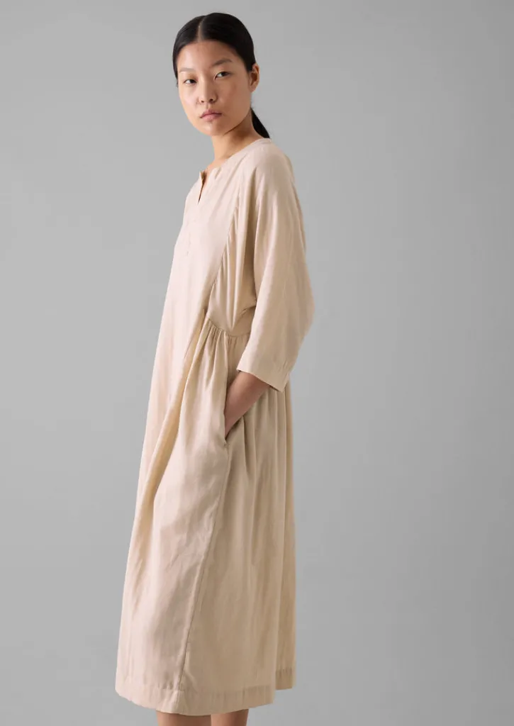TOAST Soft Double Faced Cotton Nightdress-Women Nightwear