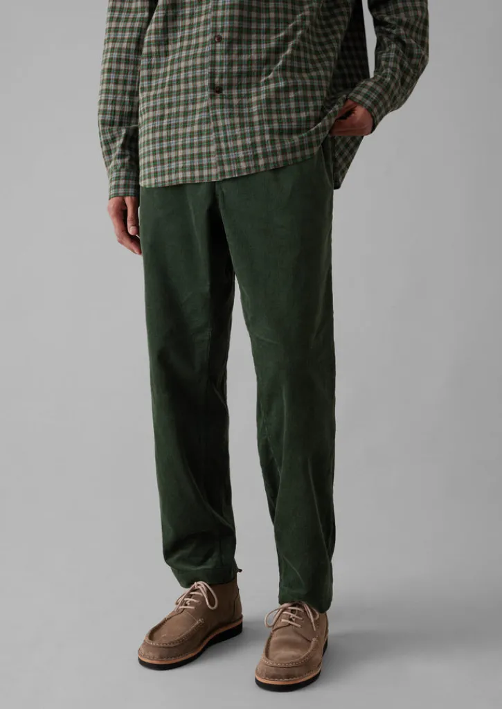 TOAST Soft Organic Cord Drawstring Trousers- Cord|Trousers