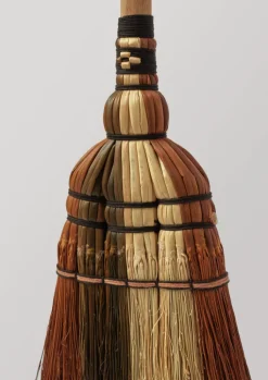 TOAST Sorghum Stripe Broom- Outdoor|Kitchen