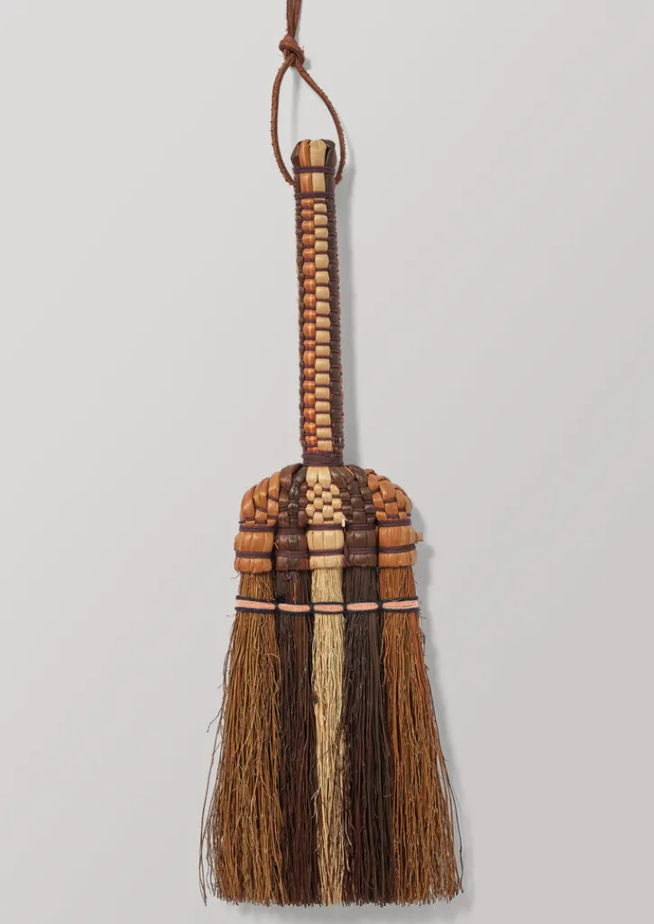 TOAST Sorghum Stripe Short Handled Brush- Outdoor|Kitchen