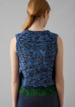 TOAST Space Dyed Wool Knitted Tank-Women Knitwear