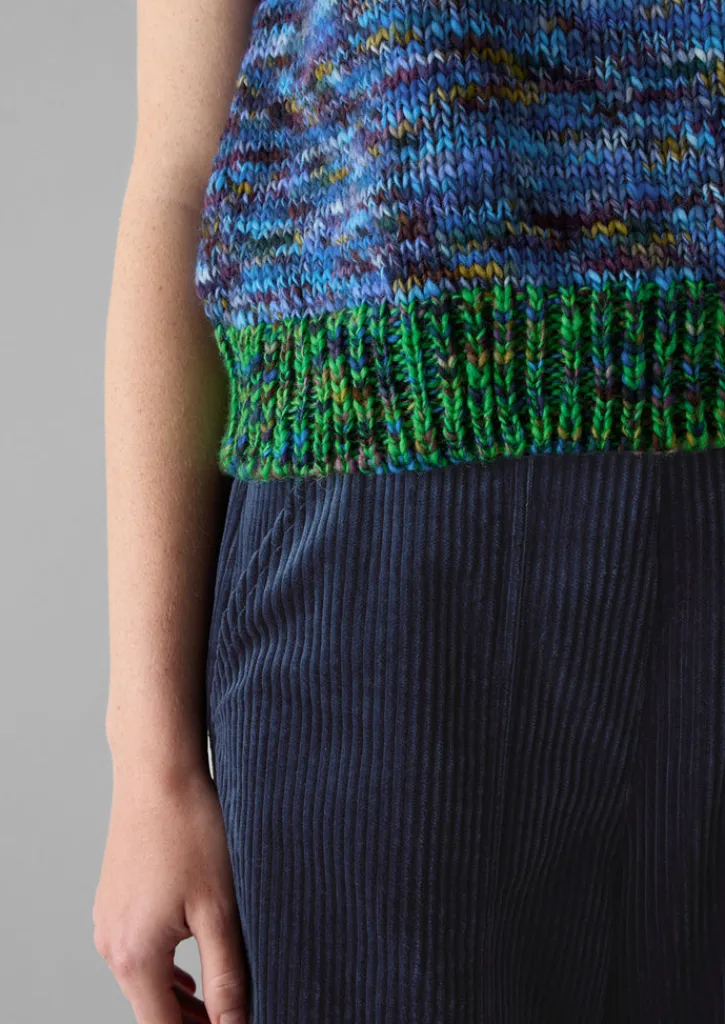 TOAST Space Dyed Wool Knitted Tank-Women Knitwear