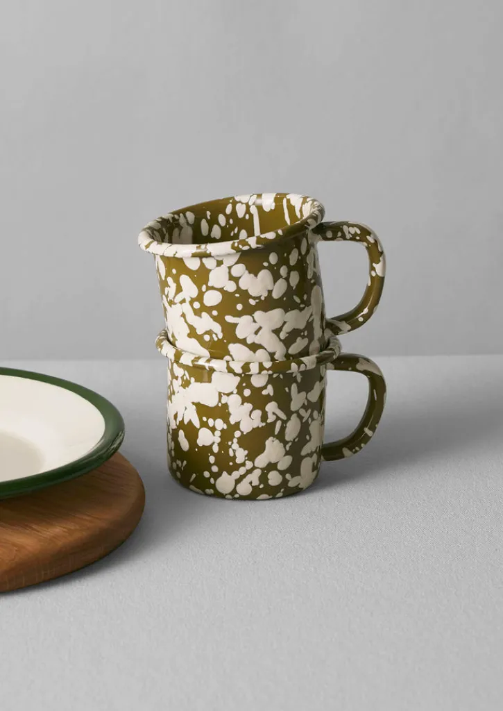 TOAST Splatter Enamel Mug- Outdoor