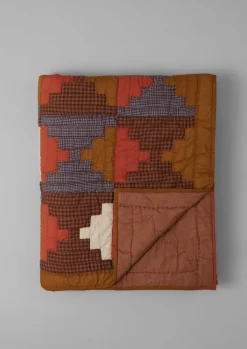 TOAST Stacked Check Patchwork Quilt- Textiles|Blankets & Throws