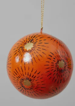 TOAST Starburst Hand Painted Bauble- Christmas Decorations