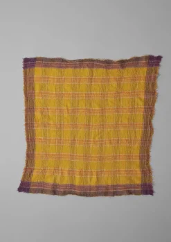 TOAST Stellar Boiled Wool Check Scarf-Women Hats, Scarves & Gloves