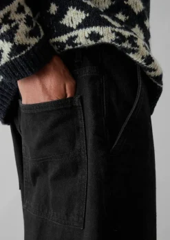 TOAST Straight Leg Denim Trousers- Denim|Trousers