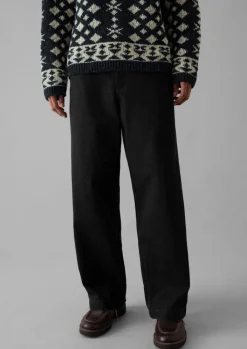 TOAST Straight Leg Denim Trousers- Denim|Trousers
