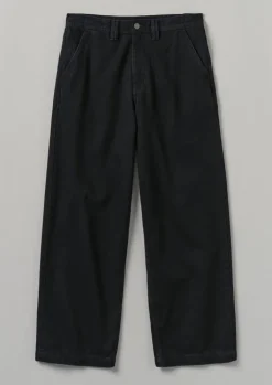 TOAST Straight Leg Denim Trousers- Denim|Trousers