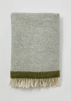 TOAST Stripe Edge Wool Blanket- Textiles|Blankets & Throws