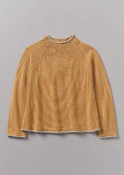 TOAST Stripe Linen Cotton Sweater-Women Linen|Jersey