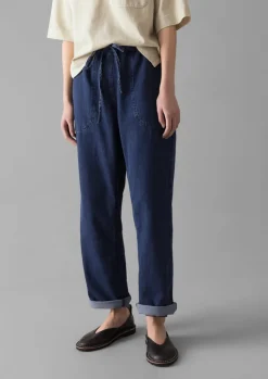 TOAST Suki Panelled Denim Trousers-Women Denim|Workwear