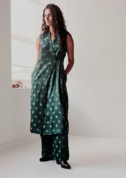 TOAST Sun and Moon Jacquard Dress-Women Dresses