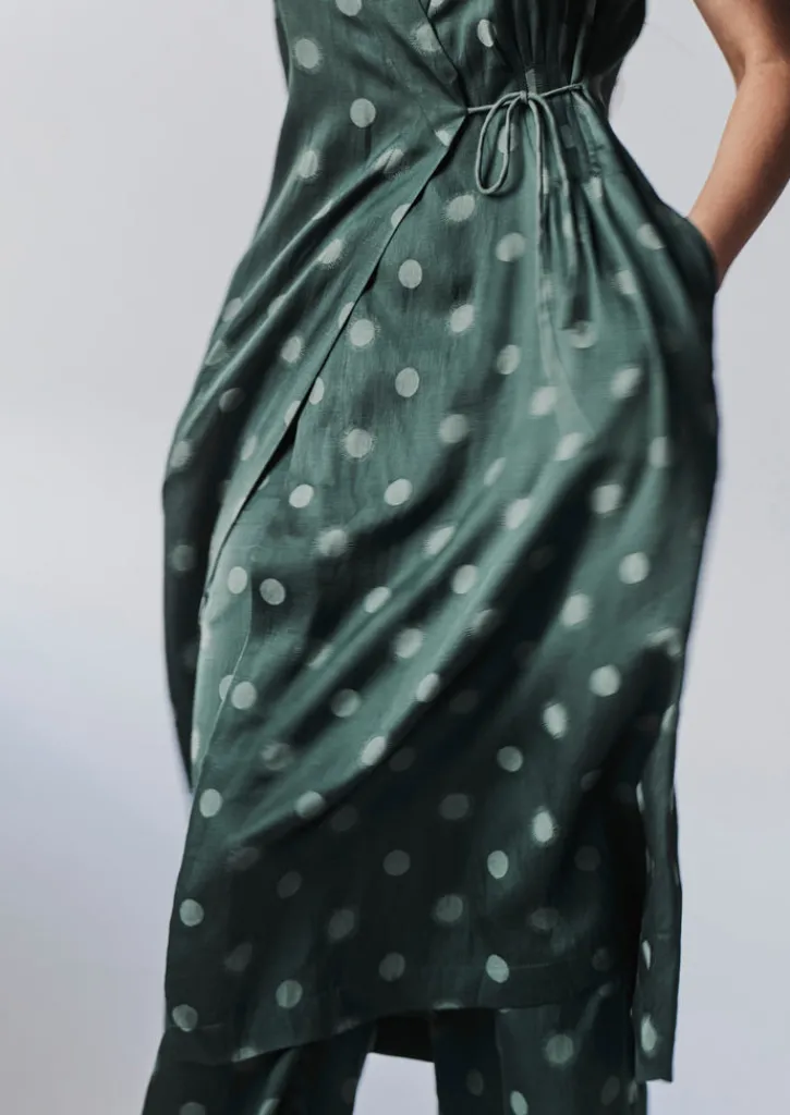 TOAST Sun and Moon Jacquard Dress-Women Dresses