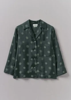 TOAST Sun and Moon Jacquard Shirt-Women Shirts|Tops & Tees