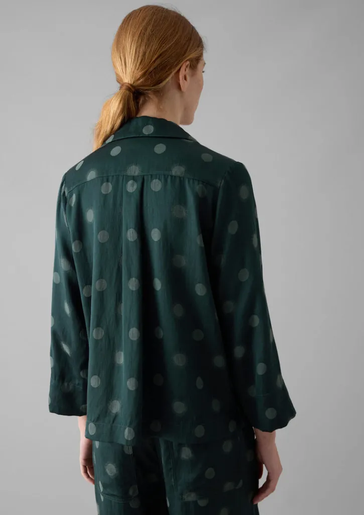TOAST Sun and Moon Jacquard Shirt-Women Shirts|Tops & Tees