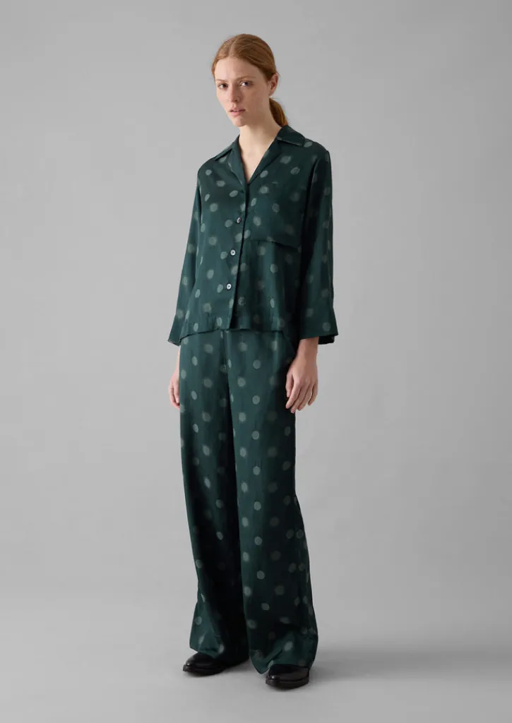 TOAST Sun and Moon Jacquard Shirt-Women Shirts|Tops & Tees