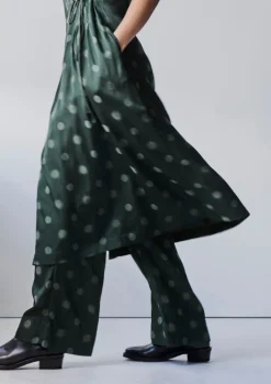 TOAST Sun and Moon Jacquard Trousers-Women Trousers