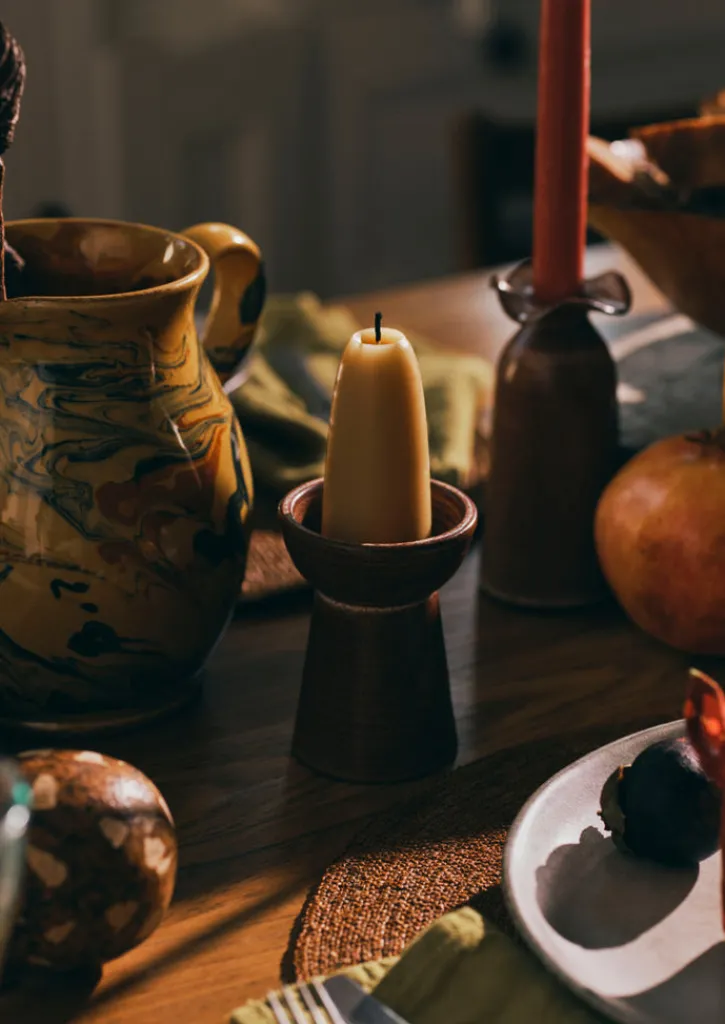 TOAST SZ Ceramics Pillar Candle Holder- Decorative Pieces|Ceramics