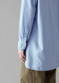 TOAST Taro Cotton Oxford Long Shirt-Women Workwear|Shirts