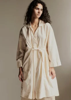 TOAST Textured Cotton Poplin Wrap Shirt-Women Tops & Tees