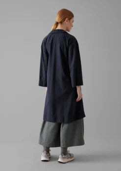 TOAST Textured Cotton Poplin Wrap Shirt-Women Shirts|Tops & Tees