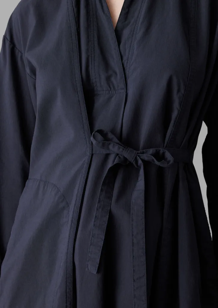 TOAST Textured Cotton Poplin Wrap Shirt-Women Shirts|Tops & Tees