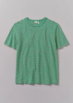 TOAST Theo Organic Cotton Stripe Short Sleeve Tee- Tops & Tees
