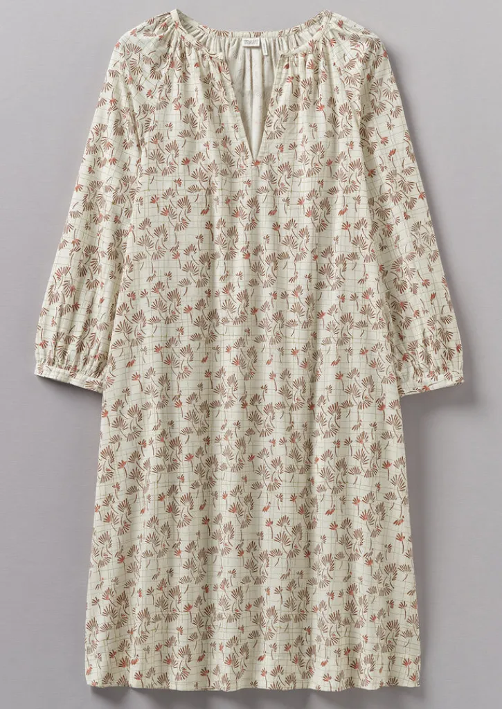 TOAST Trellis Floral Block Print Nightdress-Women Nightwear|Loungewear