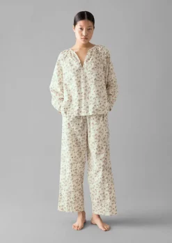 TOAST Trellis Floral Block Print Pyjamas-Women Nightwear