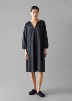 TOAST Trellis Floral Block Print Nightdress-Women Nightwear|Loungewear