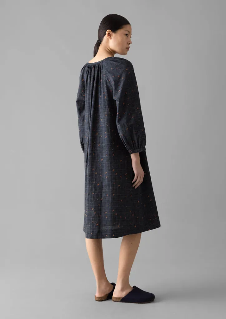TOAST Trellis Floral Block Print Nightdress-Women Nightwear|Loungewear
