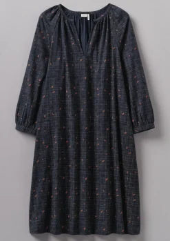 TOAST Trellis Floral Block Print Nightdress-Women Nightwear|Loungewear