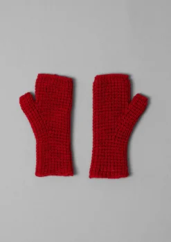 TOAST Waffle Stitch Fingerless Gloves-Women Hats, Scarves & Gloves