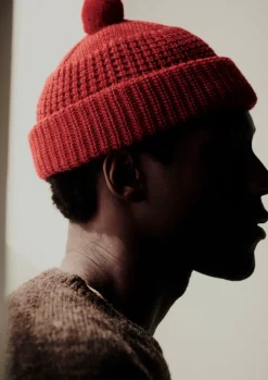 TOAST Waffle Stitch Wool Beanie-Women Hats, Scarves & Gloves