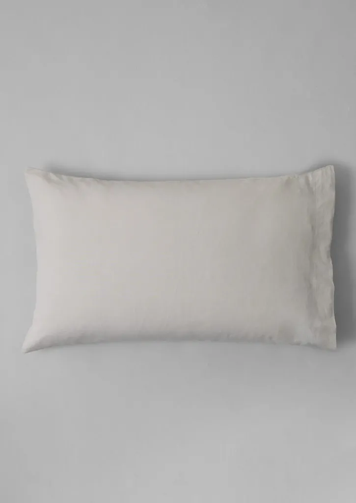 TOAST Washed Linen Cotton Housewife Pillowcase Set- Textiles|Bed Linen
