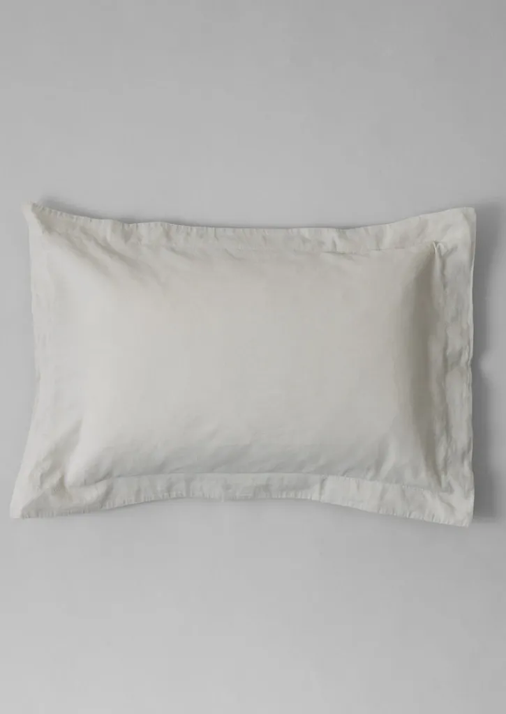 TOAST Washed Linen Cotton Oxford Pillowcase Set- Textiles|Bed Linen