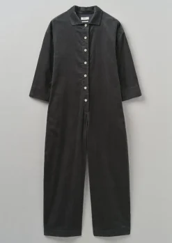TOAST Wide Leg Organic Cord Jumpsuit-Women Loungewear|Jumpsuits