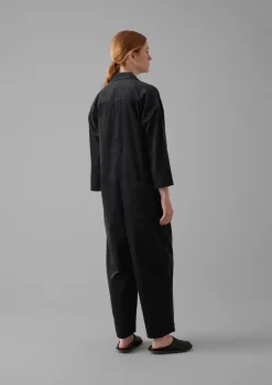 TOAST Wide Leg Organic Cord Jumpsuit-Women Loungewear|Jumpsuits