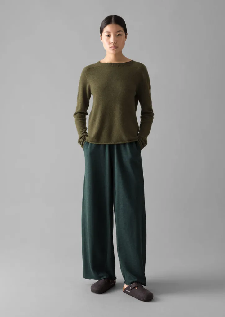 TOAST Wool Cashmere Neat Sweater-Women Knitwear
