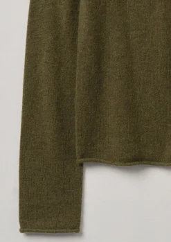TOAST Wool Cashmere Neat Sweater-Women Knitwear