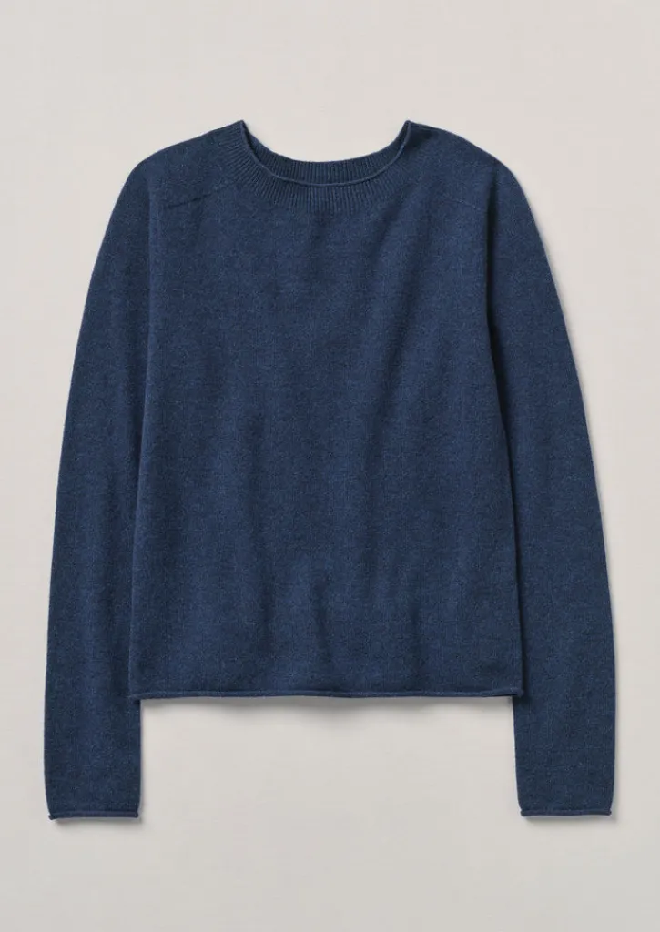 TOAST Wool Cashmere Neat Sweater-Women Knitwear
